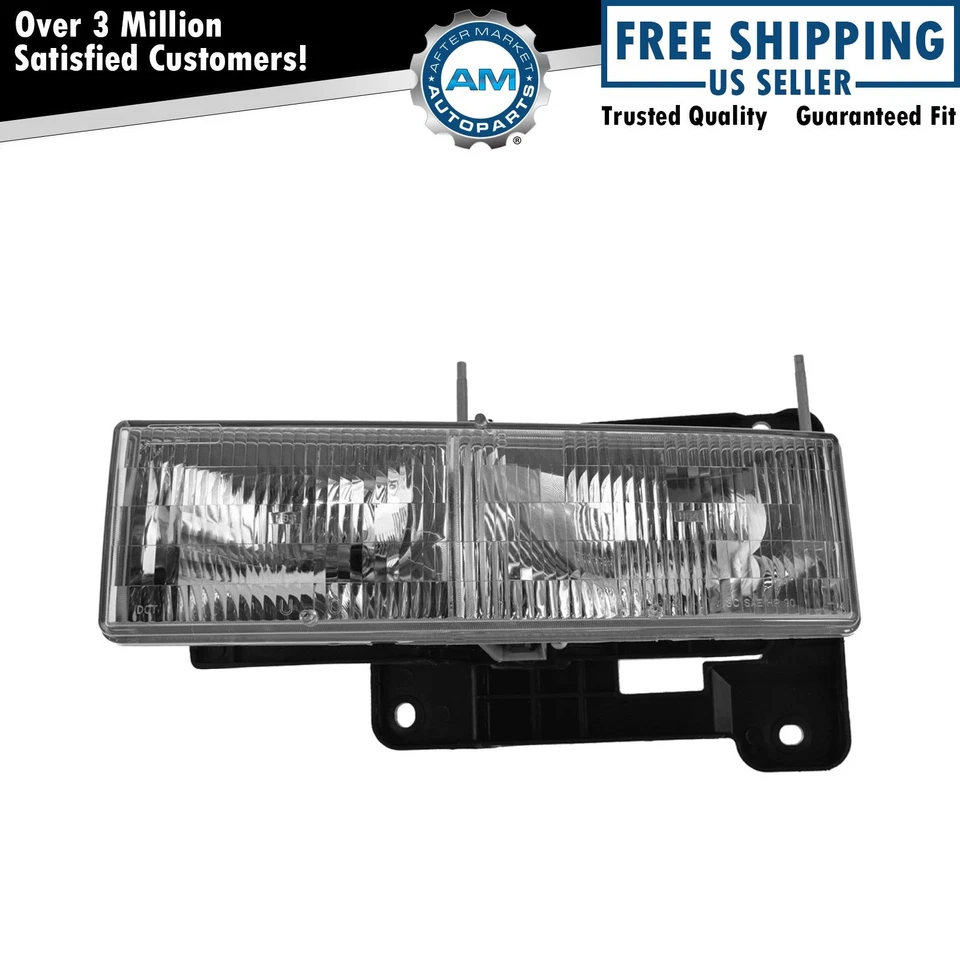 Conjunto de faros izquierdo lado del conductor OEM 15034929 para Chevy GMC Foto 1 de 4