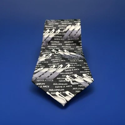 Corbata para hombre Umo Lorenzo Collection vintage Have A Nice Millennium usada en excelente estado Foto 1 de 4