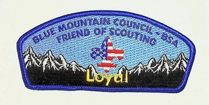 Blue Mountain Council SAP LOYAL FOS Patch BLU Bdr (PK1380) - Picture 1 of 2