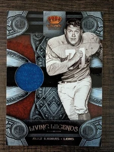 Alex Karras 2011 Crown Royale Living Legends Materials /299 - Picture 1 of 2