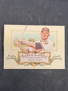 2009 TOPPS ALLEN & GINTER AUBREY HUFF /99 RIP CARD (RIPPED) - Bild 1 von 2