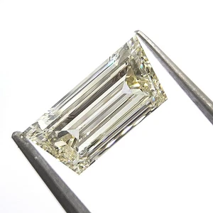 GIA Certified Natural 1.40 Carat N VVS1 Diamond Trapezoid Cut For Jewelry Ring - Picture 1 of 11