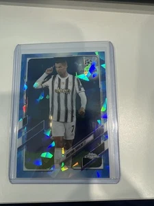 Zaffiro Topps Chrome UEFA Champion’s League 2020-21 Cristiano Ronaldo Juventus - Foto 1 di 1