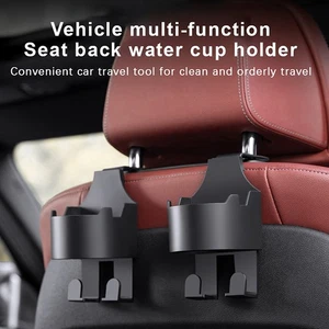 Multifuntional Cup Holder Phone Stand For Car Seat Back Organizer Cup Bracket - Picture 1 of 8