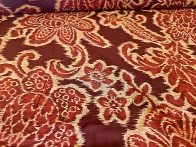 Tela de gasa de algodón medallón marrones inspirada étnica por yarda Foto 1 de 2