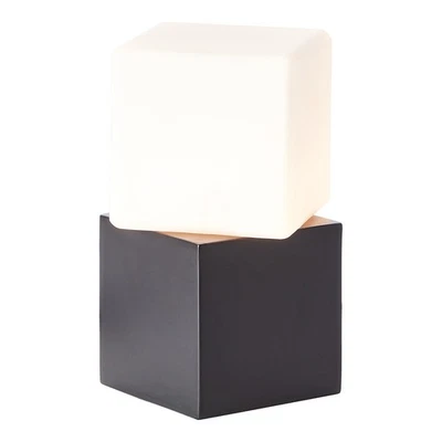 Brilliant Tischleuchte Twisty Schwarz/Weiß max. 33W G9 Lampe Schalter drehbar - Bild 1 von 4