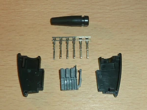Kit connecteur TAE, codé N, avec protection contre les plis - Photo 1/1