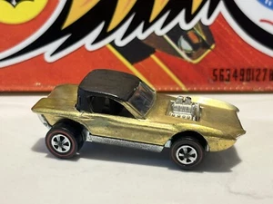 HOT WHEELS REDLINE PYTHON platinum light gold DARK INTERIOR near mint - Picture 1 of 9