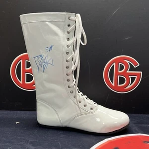 Rob Van Dam Signed Boot WWF Wrestler Autographed Beckett BAS COA WWE RVD - Picture 1 of 3
