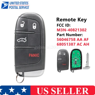 Para 2011 2012 2013 2014 2015 2016 2017 2018 Dodge Charger Mando a distancia Llavero Foto 1 de 4