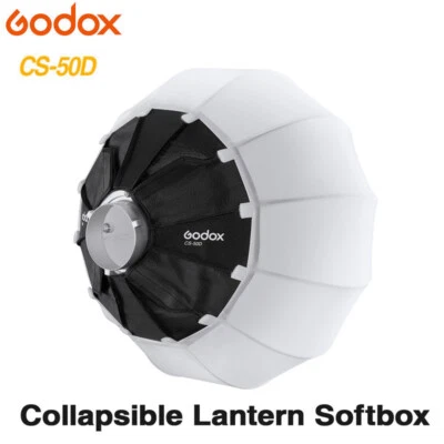 US Godox CS-50D Lantern Softbox for Godox SL-60W VL150 AD600BM AD400Pro SK400II - Image 1 of 4
