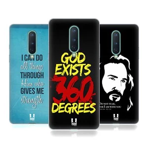 FUNDA HEAD CASE DESIGNS CON DIBUJO CRISTIANO DE GEL SUAVE PARA TELÉFONOS GOOGLE ONEPLUS - Imagen 1 de 10