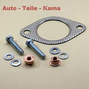 Auspuffdichtung , Dichtung für Abgasrohr , Flex ,Katalysator mit Montagematerial - Bild 1 von 5