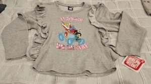 Disney Ralph Breaks The Internet Girls Long Sleeve Sweatshirt Shirt NEW Size 7/8 - Picture 1 of 6