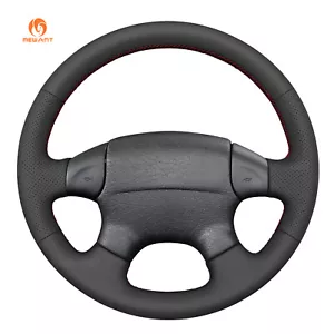 MEWANT Handstitch Schwarzes Kunstleder Lenkradbezug für Mk3 Golf 1996 - Bild 1 von 9