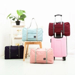Waterproof Travel Bag Foldable Duffle Bag Organizers Large Capacity Packing - Picture 1 of 17