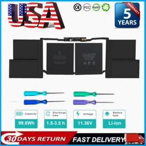 A2113 Battery Genuine For Apple Macbook Pro A2141 16'' Inch 2019 610-00533 - Picture 1 of 16