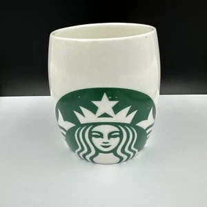 Tazza Starbucks 2010 14 fl oz caffè tè sirena logo verde forma botte - Foto 1 di 14