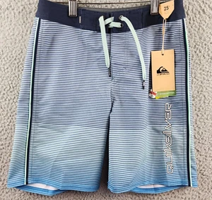 Quiksilver Surfsilk Massive Youth 17" Board Shorts Big Boys 10/25 Multi Lace Up - Picture 1 of 17