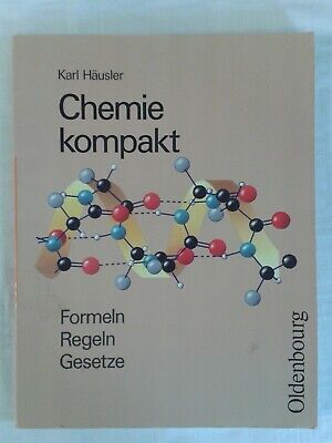 Chemie Kompakt, Formeln Regeln Gesetze, Fachbuch Lehrbuch 1994 • 21.41€