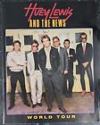 Huey Lewis And The News 1986 World Tour Program Booklet Fore! 14" x 11"