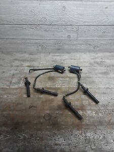 2003 03 00-05 Yamaha FZ1 FZS1000 Front Ignition Coil Wire Lines Set One Broken 