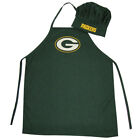 NFL Green Bay Packers Chef Hat & Apron Set for BBQ
