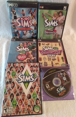 The Sims 2 and 3 PC  XBOX Lot - Image 1 of 4