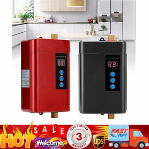 For Whole House Instant Water Heater Hot Water Tankless Heater 3KW with Remote - Picture 1 of 18