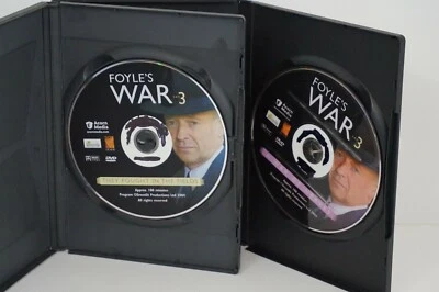 Lot of 2 Foyle's War DVD's - They Fought in the Fields & A War Of Nerves - Image 1 of 4