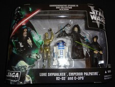 Star Wars RETURN OF THE JEDI Commemorative DVD Collection C-3PO Luke R2-D2 SAGA