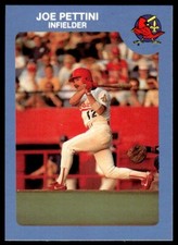1986 Louisville Redbirds Joe Pettini Louisville Redbirds #23
