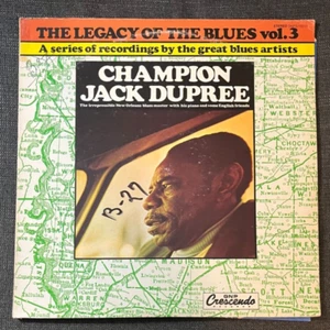 CHAMPION JACK DUPREE -Legacy of the Blues Vol. 3 ~ CRESCENDO 10013 w/Rowan -NICE - Picture 1 of 4