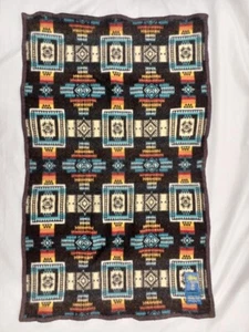 Pendleton×STUSSY Blanket Wool 100×65cm Multicolor USED - Picture 1 of 7