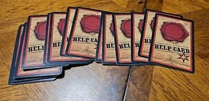 Harry Potter Clue Game Replacement Set of 33 Help Cards 2008 - Picture 1 of 1