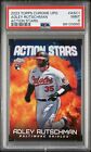 2023 Topps Chrome Update- Adley Rustchman- Action Stars- Psa 9- Orioles Rc