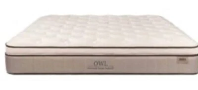 NEW QUEEN HYBRID MATTRESS NEST BEDDING / OWL  - Image 1 of 3