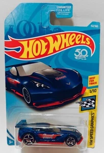 Hot Wheels 2018 #152 HW Speed Graphics Corvette C7.R Summit Racing 1:64 FJY32 - Foto 1 di 5