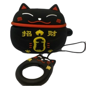 Étui japonais Lucky Money Cat ( Maneki-Neko ) pour Airpod Pro 2 - Photo 1 sur 3