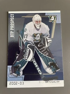 2002-03 ITG Be A Player Between the Pipes Ilja Bryzgalov #83 - Picture 1 of 2