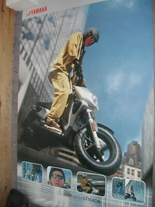 YAMAHA SLIDER GENUINE DEALERSHIP POSTER - LARGE - DOUBLE SIDED - Picture 1 of 2