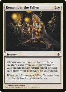 4 Remember the Fallen 4x x4 - NM/LP - New Phyrexia - SPARROW MAGIC mtg - Picture 1 of 1