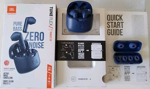 JBL Tune Flex Bluetooth Kopfhörer - Blau - Bild 1 von 3