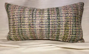 10” x 20”  SCHUMACHER 70581 Cannonbury Rose Multi Texture Custom Pillow Cover - Picture 1 of 23