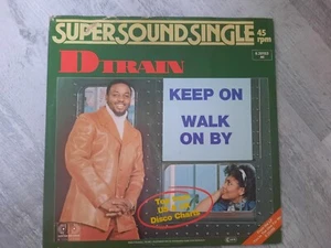 Single Vinyl 12" Super Sound Maxi DTrain - keep on/walk on by - Bild 1 von 3