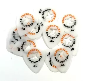 Dunlop Guitar Picks Tortex Flex X Standard 12 Pack .60mm Light (428XP.60) - Picture 1 of 6