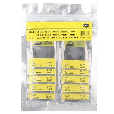 Guarnizione per Orologio, Guarnizioni Con Rondella in Gomma Assortimento Kit Gua - Immagine 1 di 4