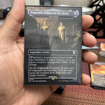 Argonath, Pillars of the Kings - The Ozolith the Lord of the Rings Regular NM - Image 1 of 3