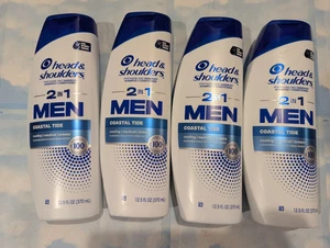 LOTTO (4) SHAMPOO TESTA E SPALLE 2IN1 UOMO MAREA COSTIERA + BALSAMO 12,5 FL OZ - Foto 1 di 1