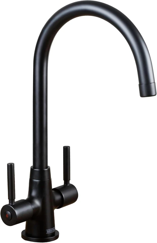Bristan MZ SNK EF BLK Monza Easyfit Kitchen Mono Sink Mixer Tap Black - Image 1 of 1